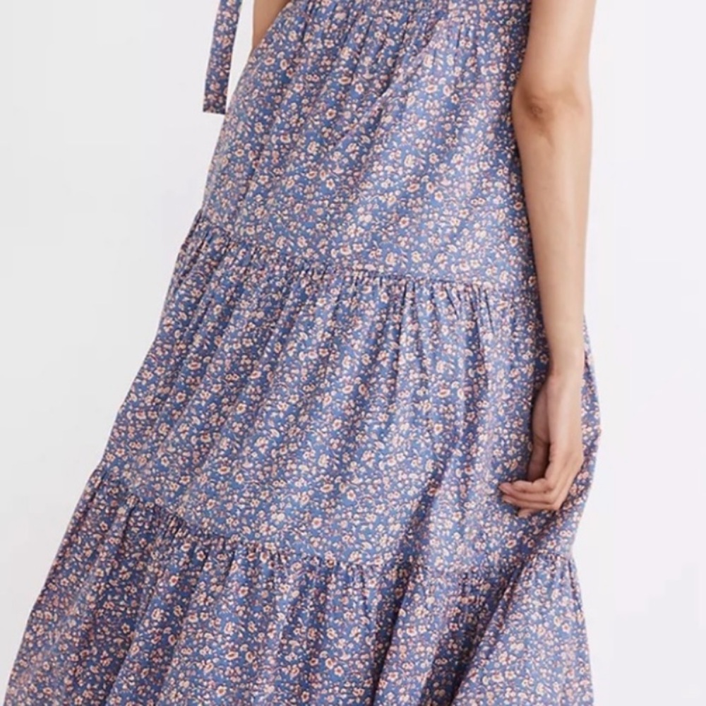 Madewell Summer Beachy Midi/Maxi Cotton Sun Dress Size M - Picture 3 of 7